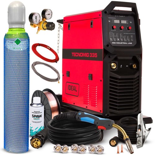 Spawarka MIG MAG IDEAL Industrial Tecnomig 335 Pulse Synergia Zestaw #1
