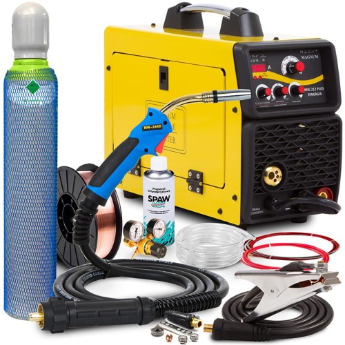 Spawarka Migomat Magnum MIG 212 Puls Synergia Zestaw #1