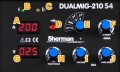 Spawarka Sherman Dualmig 210 S4 Wyświetlacz