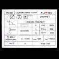 Przecinarka Plazmowa Ideal Tecno Plasma 115 hf Igbt Digital Zestaw