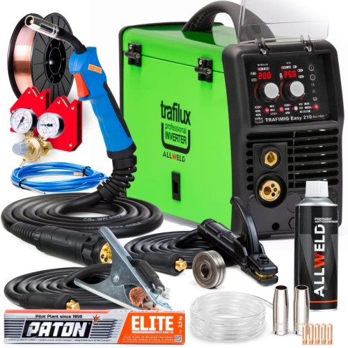 Spawarka Migomat Trafilux Trafimig Easy 210 VRD MAG MMA TIG DC Zestaw #0