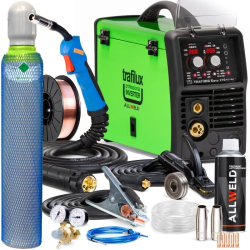 Spawarka Migomat Trafilux Trafimig Easy 210 VRD MAG MMA TIG DC Zestaw #1