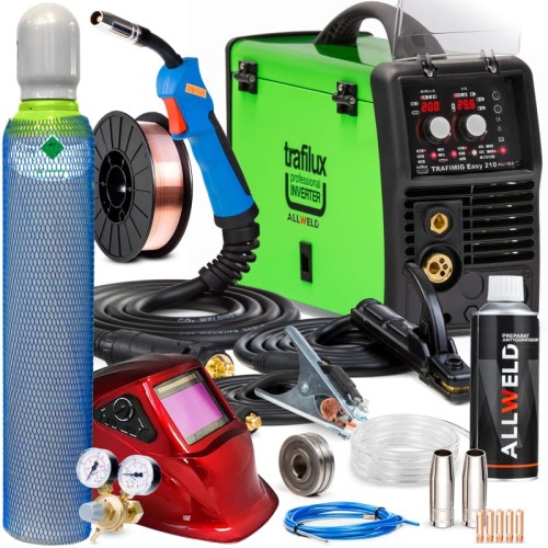 Spawarka Migomat Trafilux Trafimig Easy 210 VRD MAG MMA TIG DC Zestaw #2