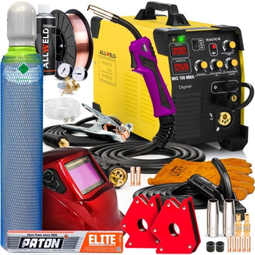 Spawarka Migomat Magnum MIG 190 II NEW Migomat Lutospawanie Zestaw #2