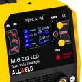 Spawarka Inwertorowa Magnum 221  LCD Dual Puls Synergia