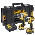 Zestaw Combo Dewalt DCK276P2 18V 2x 5.0 Ah XR DCD996 + DCF887