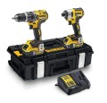 Zestaw Combo Dewalt DCK266P2 18V 2x 5.0 Ah Li-Ion XR DCD796 + DCF887