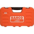 Bahco - Zestaw nasadek udarowych 1/4 " i 1/ 2" z metrycznym profilem sześciokątnym i grzechotką ze smukłą główką - 79 szt SL79