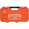 Bahco - 1/4 " Zestaw nasadek 1/4 " z metrycznym profilem sześciokątnym i grzechotką z wąską główką - 65 szt. SL65