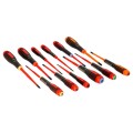 Zestaw wkrętaków izolowanych ERGO™, 12 sztuk. Do śrub prostych, Phillips, Pozidriv, TORX® i kombinowanych PH
BE-9878SL