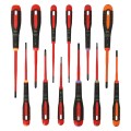Zestaw wkrętaków izolowanych ERGO™, 12 sztuk. Do śrub prostych, Phillips, Pozidriv, TORX® i kombinowanych PH
BE-9878SL_1