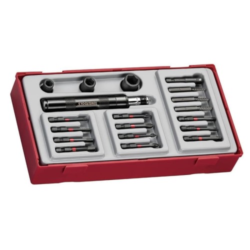 19 elementowy zestaw wkrętaka udarowego Tengtools TTID19 277820106