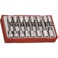 16 elementowy zestaw grotów wymiennych typu imbus z chwytem kwadratowym 1/2 " Tengtools TTHEX16 237660105