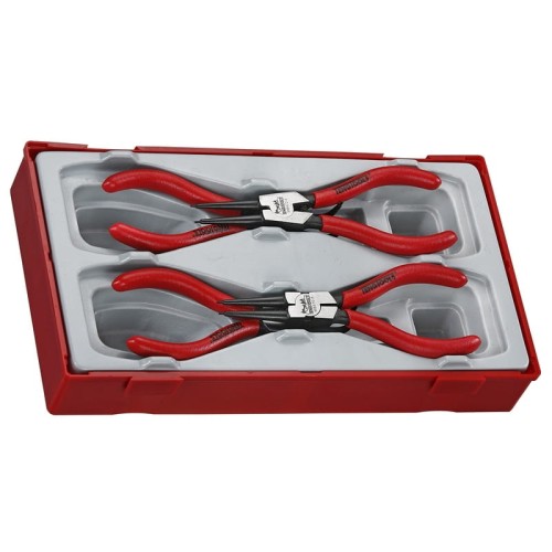 4 elementowy zestaw szczypiec do wewn. i zewn. pierścieni osadczych Tengtools TT474-5 112520101