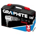 Nożyce do blachy GRAPHITE 500 W walizka 59G401