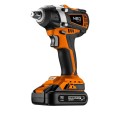 Klucz udarowy, akumulatorowy NEO TOOLS 2x18V/2.0Ah, z zestawem nasadek 1/2 " 08-600