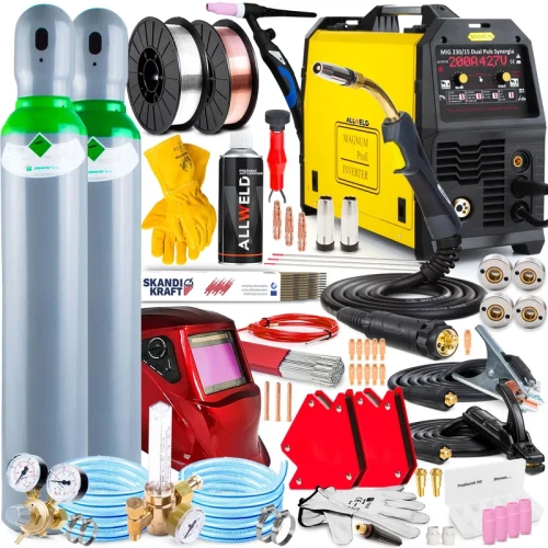 Spawarka Migomat Magnum MIG 199 Alu Puls Synergia Zestaw #4