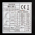 Spawarka Inwertorowa Magnum MIG MAG 205 L Lutospawanie Migomat