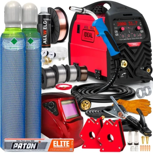 Spawarka Migomat Ideal Tecno MIG 232 Pulse Synergia - Zestaw #3