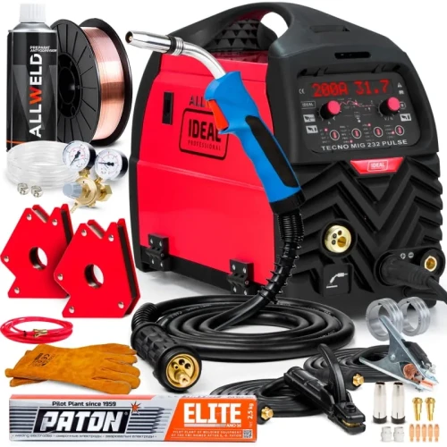 Spawarka Migomat Ideal Tecno MIG 232 Pulse Synergia - Zestaw #0