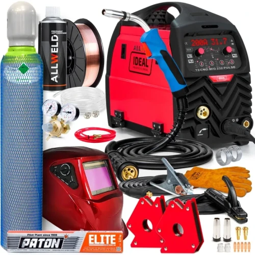 Spawarka Migomat Ideal Tecno MIG 232 Pulse Synergia - Zestaw #2