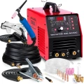 Spawarka Inwertorowa Ideal Tecno TIG 220 AC DC Puls + Uchwyt