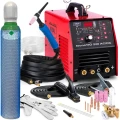 Spawarka Inwertorowa Ideal Tecno TIG 220 AC DC Puls + Uchwyt