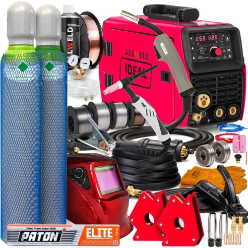 Spawarka Migomat Ideal Tecno MIG 203 Synergia VRD + TIG ACX - Zestaw #3