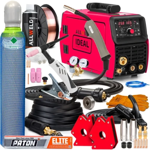 Spawarka Migomat Ideal Tecno MIG 203 Synergia VRD + TIG ACX - Zestaw #1