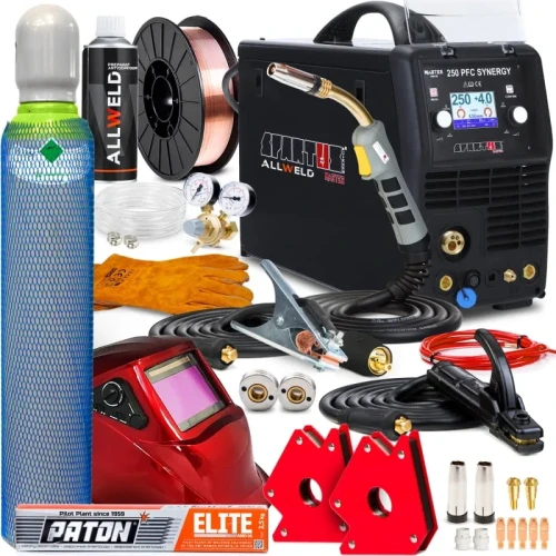 Spawarka Migomat Spartus Master Mig 250 PFC Synergia - Zestaw #2