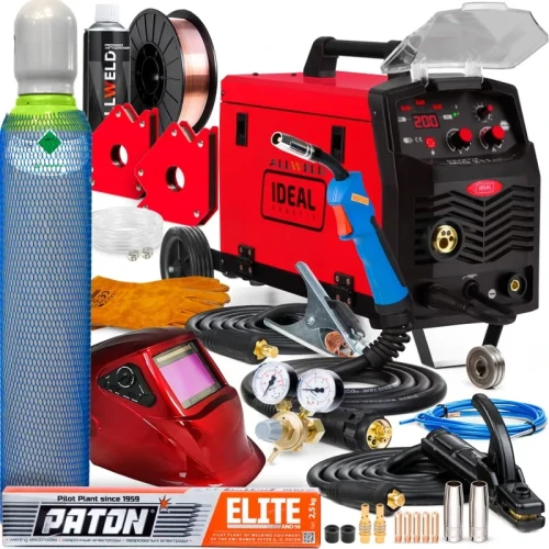 Spawarka Migomat Ideal Praktik MIG 211 Synergia - Zestaw #2