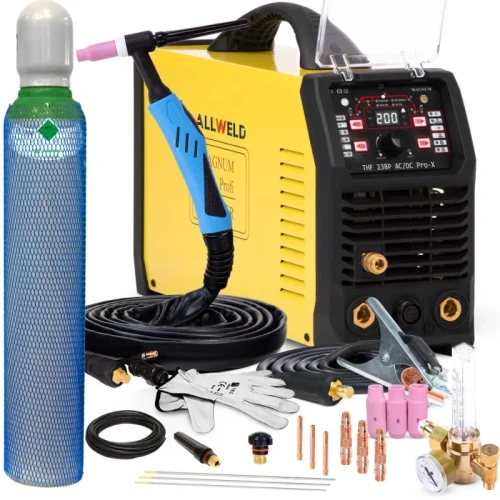 Spawarka Inwertorowa Magnum TIG THF 238 P AC DC Pro X - Zestaw #1