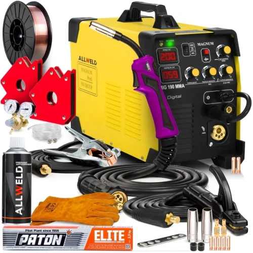 Spawarka Migomat Magnum MIG 190 II NEW Migomat Lutospawanie Zestaw #0