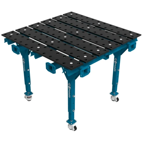 Modułowy Stół Spawalniczy MWT Pojedynczy Azotowany 1200 x 1200 mm