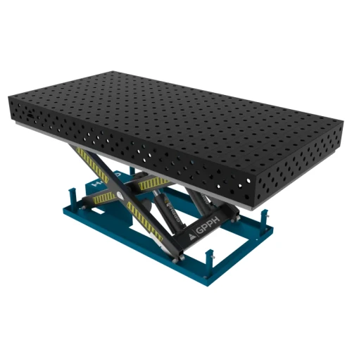 Stół Spawalniczy PRO 2400 x 1200 mm z hydraulicznym systemem podnoszenia