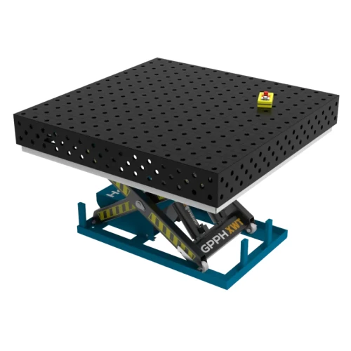Stół Spawalniczy PRO 1500 x 1480 mm z hydraulicznym systemem podnoszenia