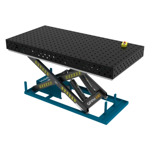 Stół Spawalniczy ECO 2400 x 1200 mm z hydraulicznym systemem podnoszenia