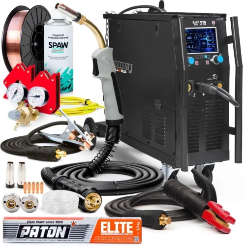 Spawarka Migomat Spartus Easy MIG 275  Synergia MAG MMA LCD Zestaw #0