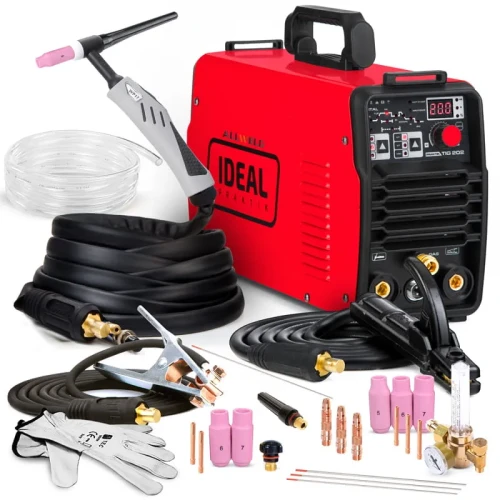 Spawarka Inwertorowa Ideal Praktik TIG 202 DC Pulse Digital Zestaw #0