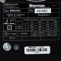 Spawarka Inwertorowa Sherman 220 C MMA Arc Force VRD IGBT