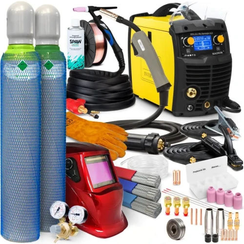 Spawarka Migomat Magnum MIG 211 ALU Synergia LCD Zestaw #4