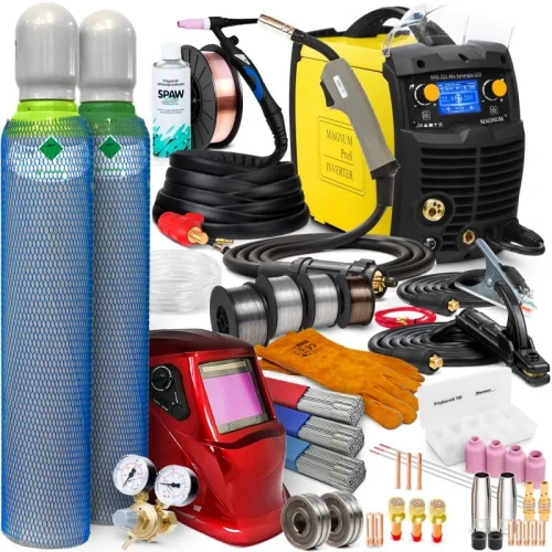 Spawarka Migomat Magnum MIG 211 ALU Synergia LCD Zestaw #5