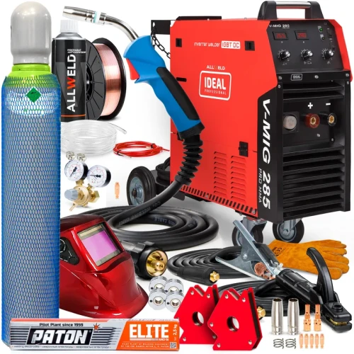 Spawarka Migomat Ideal V-MIG 285 4x4 DIGITAL MMA Zestaw#2