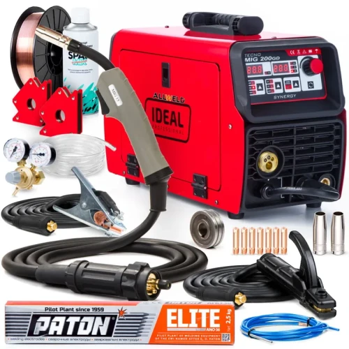 Spawarka Migomat Ideal Tecnomig 200 GD Synergia Zestaw #0