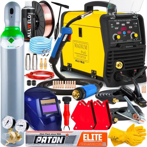 Spawarka Migomat Magnum MIG 199 Alu Puls Synergia Zestaw #3