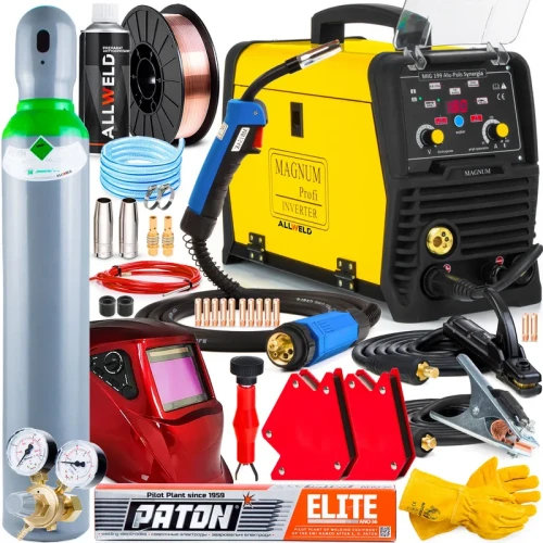 Spawarka Migomat Magnum MIG 199 Alu Puls Synergia Zestaw #2
