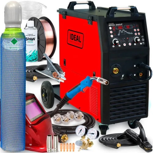 Spawarka Inwertorowa Ideal Tecno MIG 365 P Dual Puls Synergia Zestaw #2