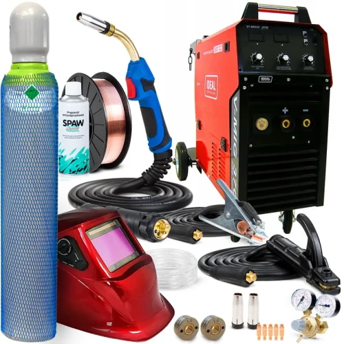 Spawarka Migomat Ideal V-MIG 370 4x4 Digital MMA MIG MAG Zestaw #2