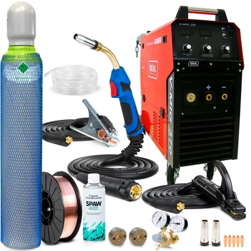 Spawarka Migomat Ideal V-MIG 370 4x4 Digital MMA MIG MAG Zestaw #1