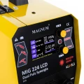 Spawarka Migomat Magnum MIG MAG 224 LCD Dual Puls Synergia